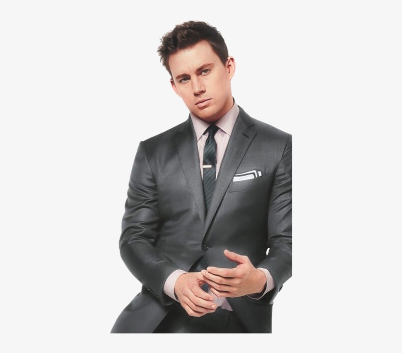 Channing Tatum Transparent Png - Crazy Stupid Love Ryan Gosling Suit Gray, transparent png download