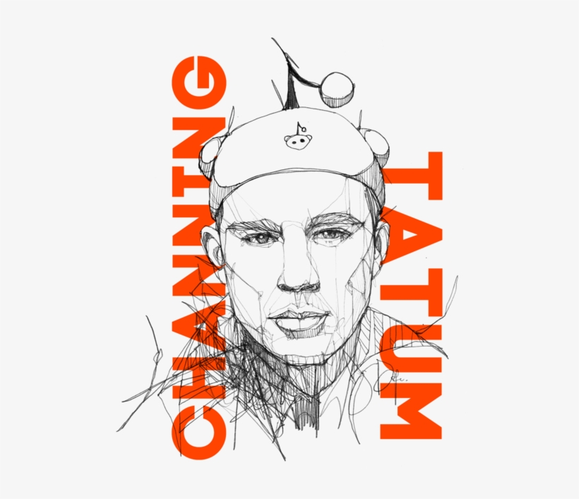Channing Tatum - Sketch, transparent png download
