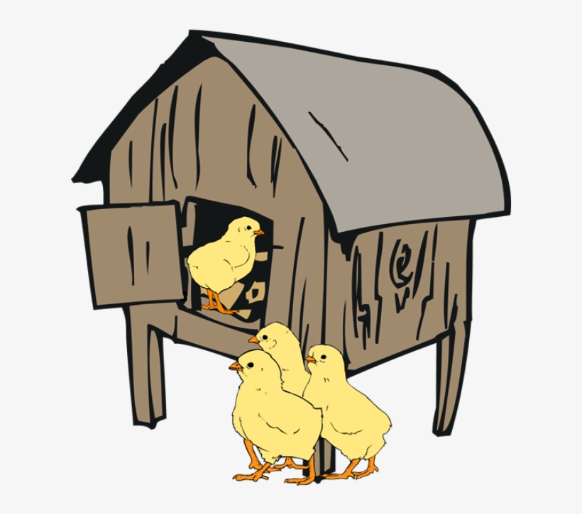 28 Collection Of Hen House Clipart - Henhouse Clipart, transparent png download