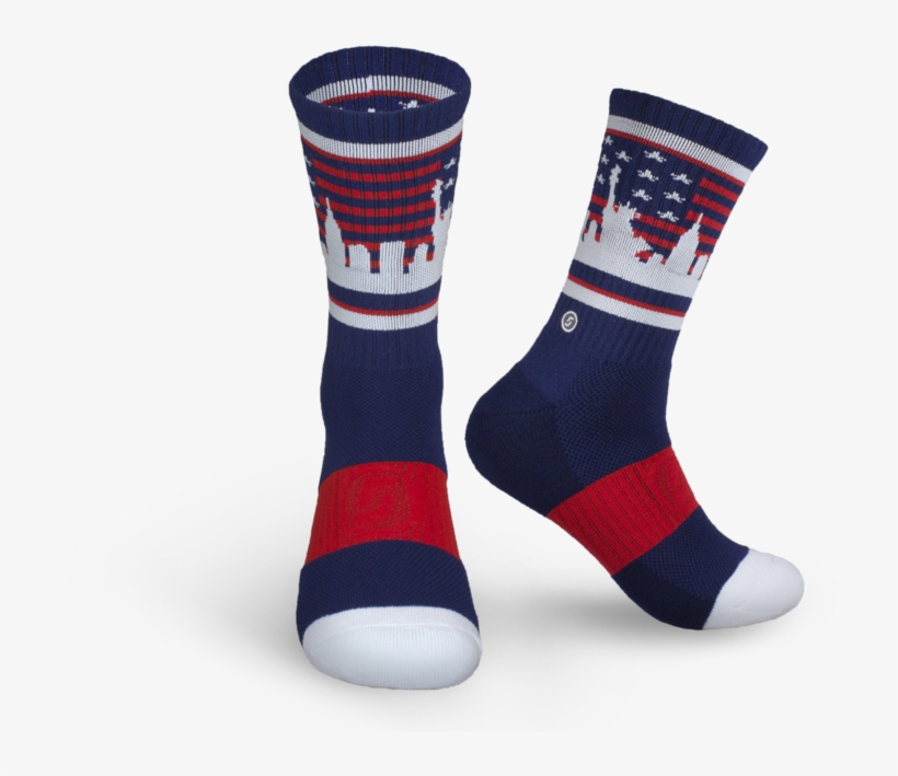 Nyc - - Sock, transparent png download