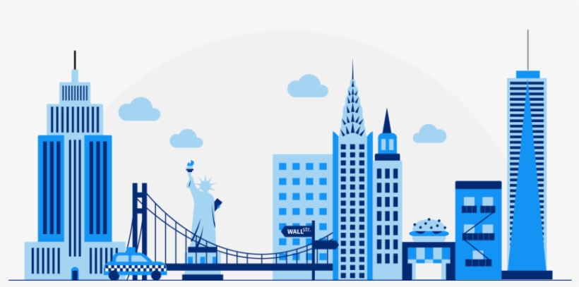 Illustration Of Nyc - New York City, transparent png download