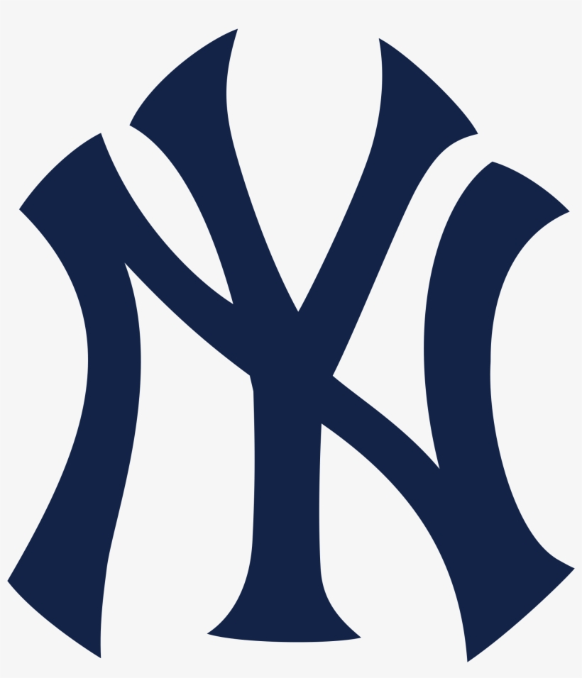 New York Yankees Logo Ny Transparent Png - New York Yankees Badge, transparent png download