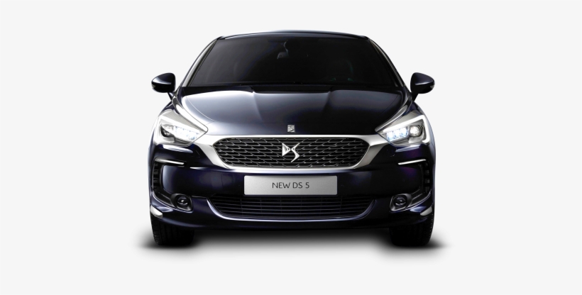 Black Citroen Ds5 Car Front Png Image - Car Png Front Png, transparent png download