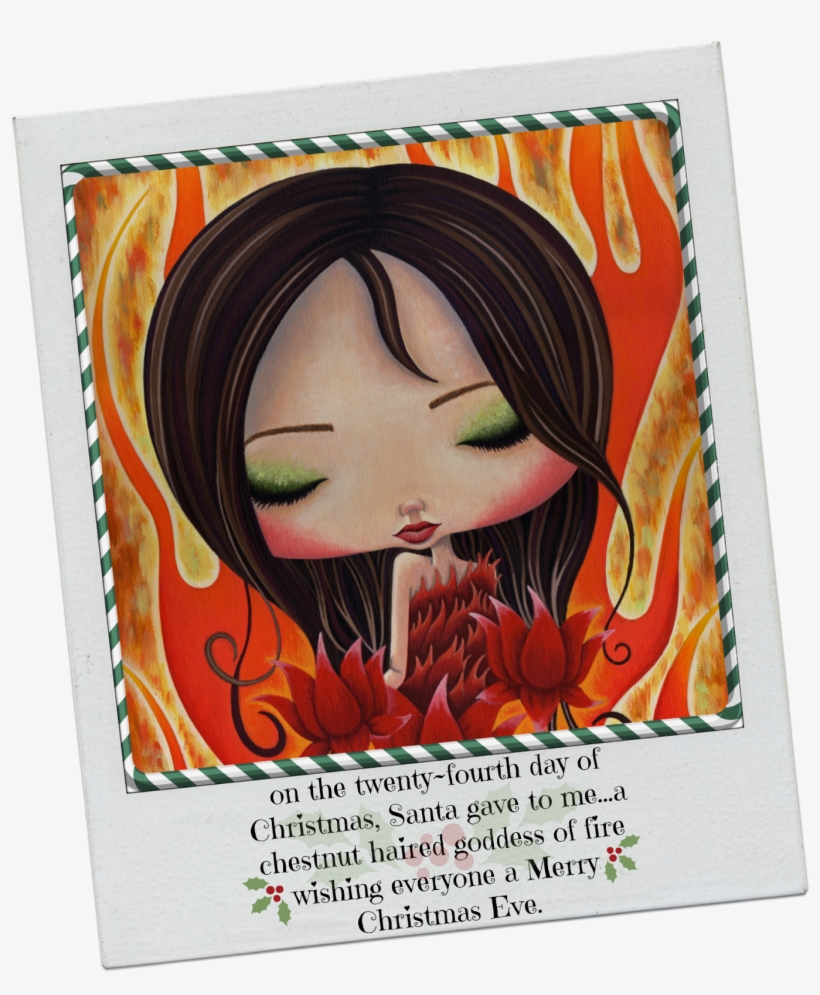 Merry Christmas Eve From This Little Fire Starter 30% - Picture Frame, transparent png download