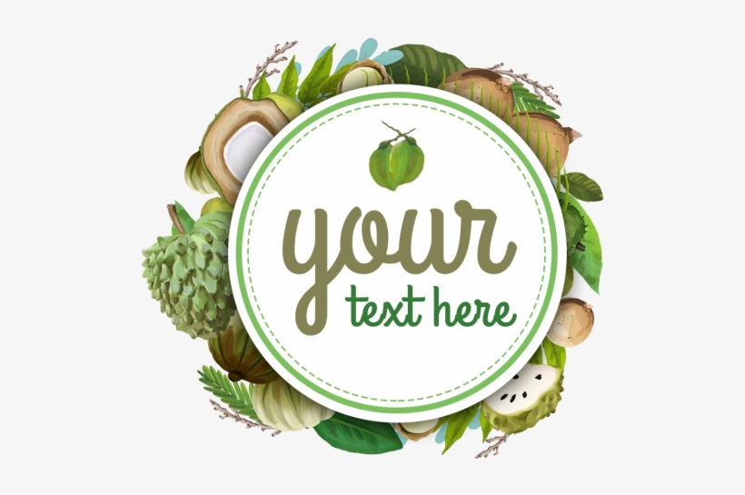 Decorative Summer Fruits Wreath, Decorative, Icon, - Jace Grey - Keep Your Smile, transparent png download