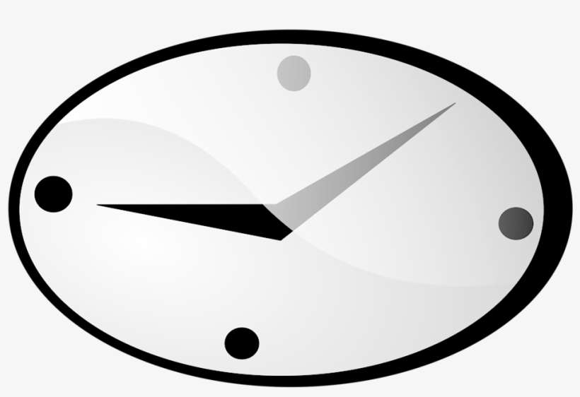 Free Stock Photos - Oval Clock Vector, transparent png download