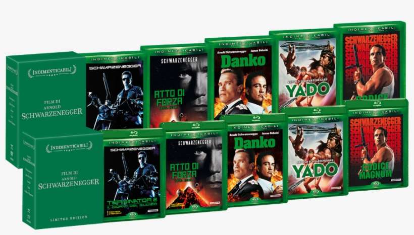 Cofanetto Arnold Schwarzenegger - Terminator 2, transparent png download