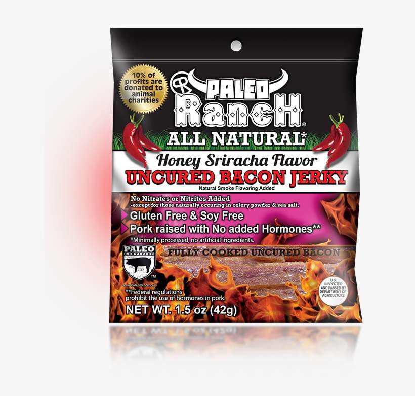 Paleo Ranch Honey Sriracha Bacon - Paleo Ranch - Mega Bar Cinnamon Raisin - 2.54 Oz., transparent png download