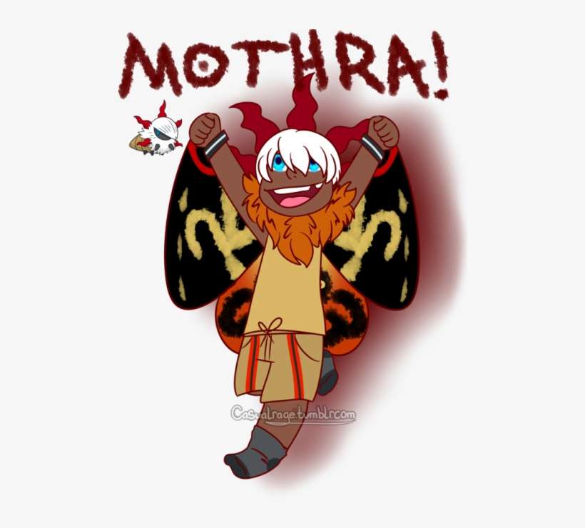“mothra” Is A Young Larvesta Who Has A Huge Obsession, transparent png download