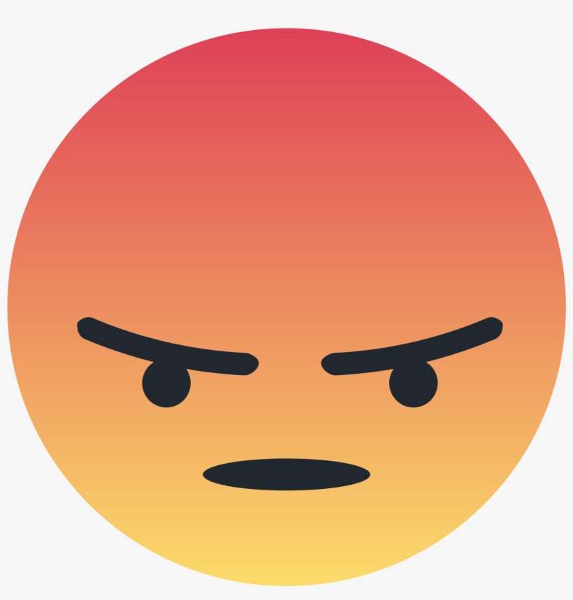 Post - Facebook Angry Emoji Png, transparent png download