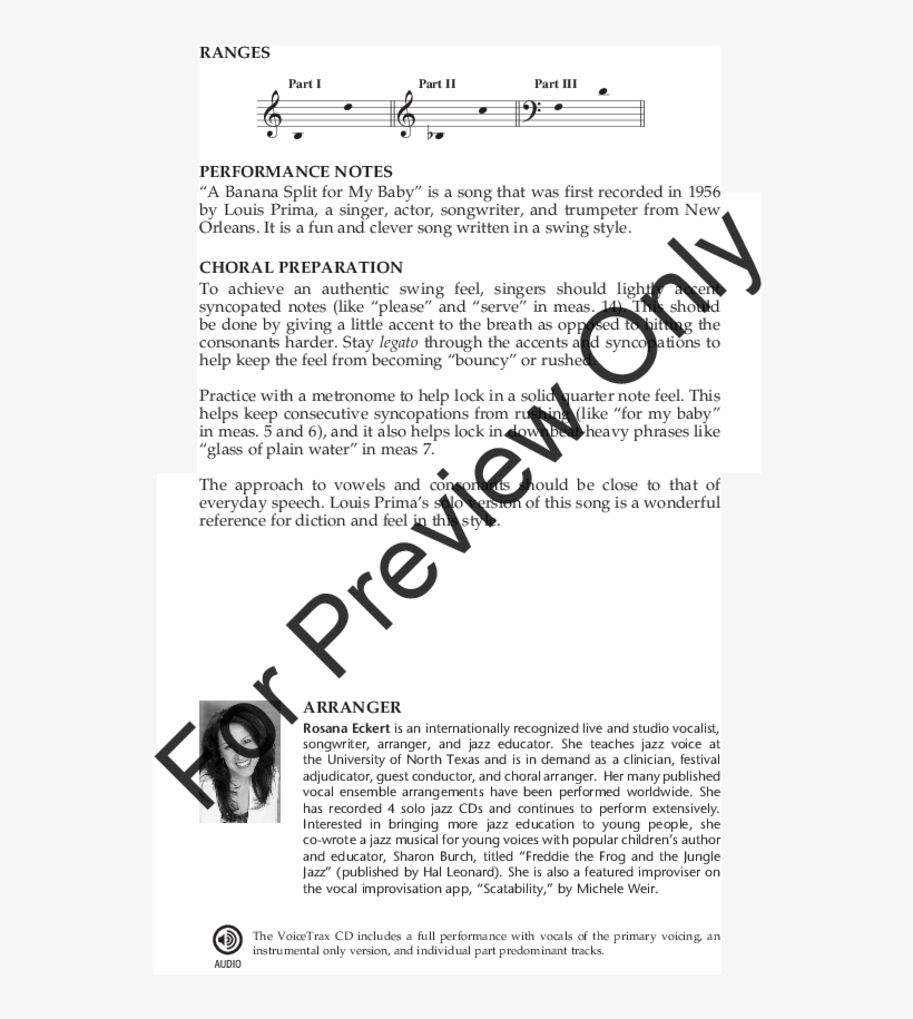 A Banana Split For My Baby Thumbnail - Shepherd's Pipe Carol John Rutter, transparent png download