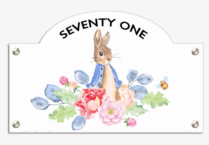 House And Business Signs, The Acrylic Master House - Peter Rabbit Watercolour By Beatrix Potter, transparent png download