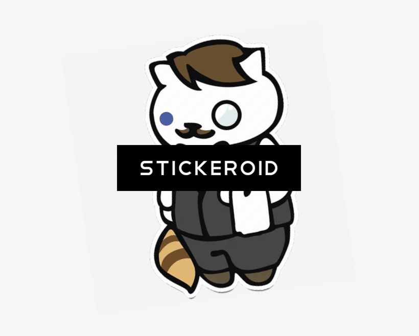 Стикер Neko Atsume - Duke Nukem Forever Box Art, transparent png download