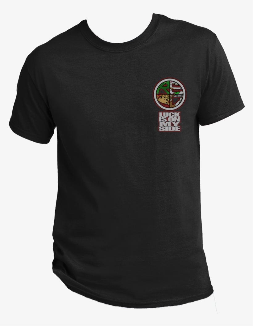 Lucky Neko Mens Tee - Shirt, transparent png download