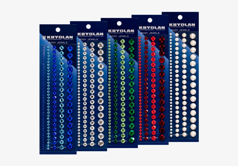 Kryolan Rhinestone Body Jewels - Crystal, transparent png download