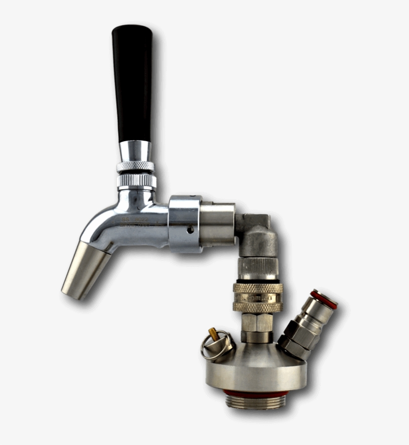 Double Ball Lock Keg And Growler Spear - Plumbing Spear, transparent png download