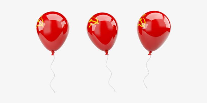 Illustration Of Flag Of Soviet Union - Pakistan Balloon, transparent png download
