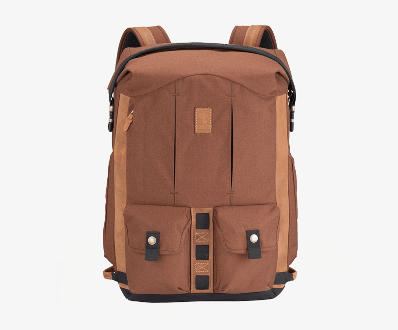 Backpack-brown - Backpack, transparent png download