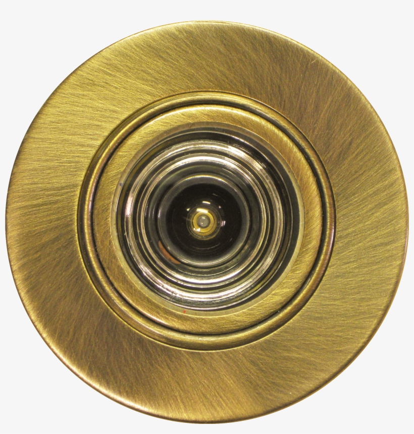 Peek-o - Antique Brass - Door, transparent png download