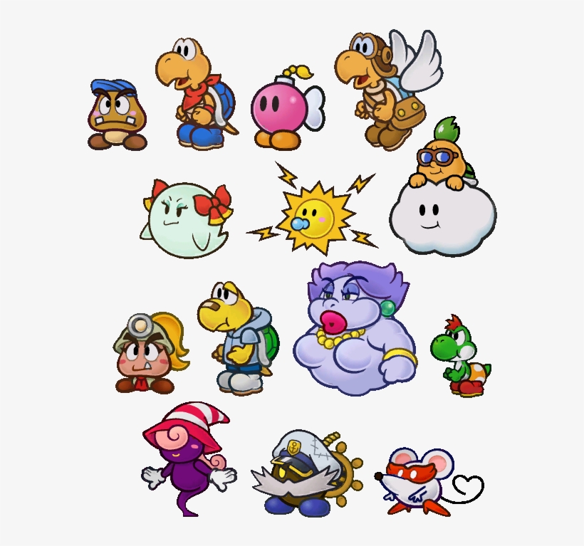 View Samegoogleiqdbsaucenao Tumblr Mhs1emz0zw1rrftcdo1 - Paper Mario Partners, transparent png download