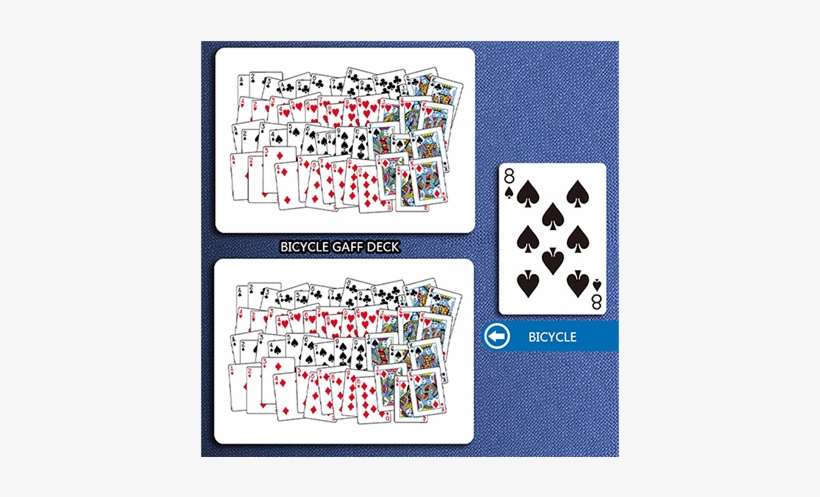 Bicycle Gaff Rider Back Playing Cards By Bocopo - Playing Card, transparent png download