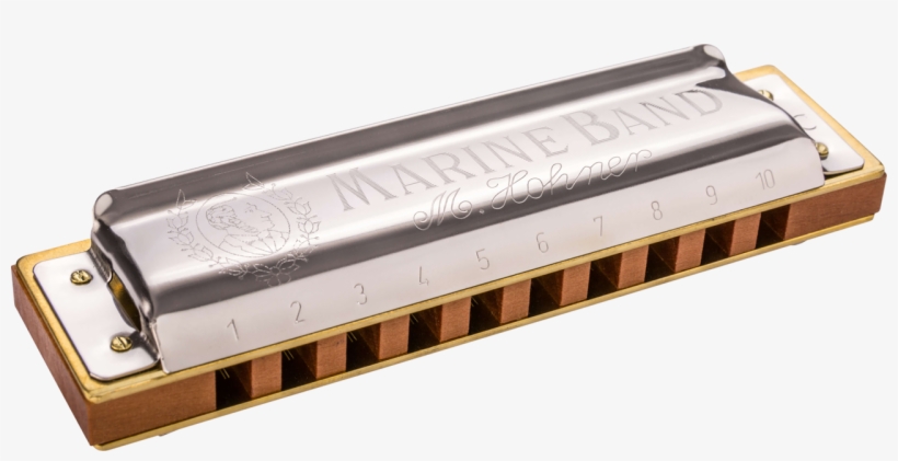 Hohner 1896 Marine Band Harmonica - Hohner 1896bx-ab Marine Band 1896 Harmonica, Key Of, transparent png download