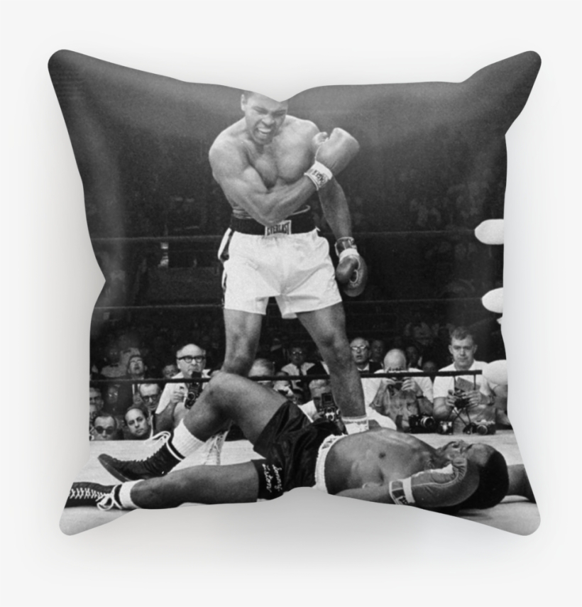 Muhammad Ali Sonny Liston Down In Ring Adult T Shirt - Ali's Knockout Punch: How A Photograph Stunned, transparent png download