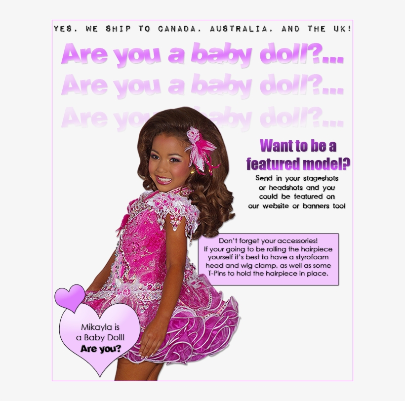 Baby Dollz Hair - Doll, transparent png download