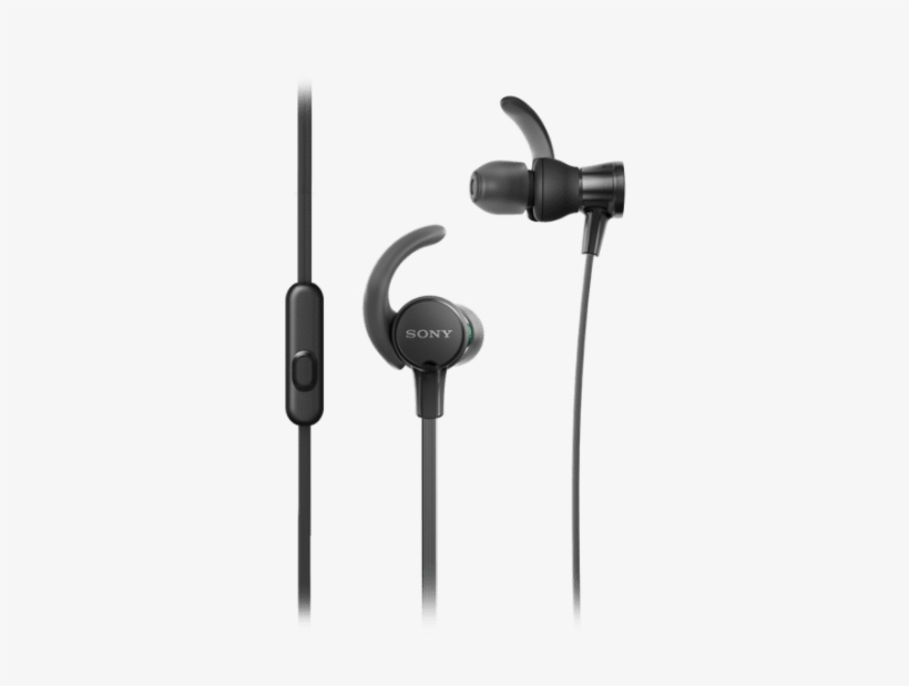 Sony Xb510as Extra Bass™ Sports In-ear Headphones - Sony Mdr Xb510as, transparent png download