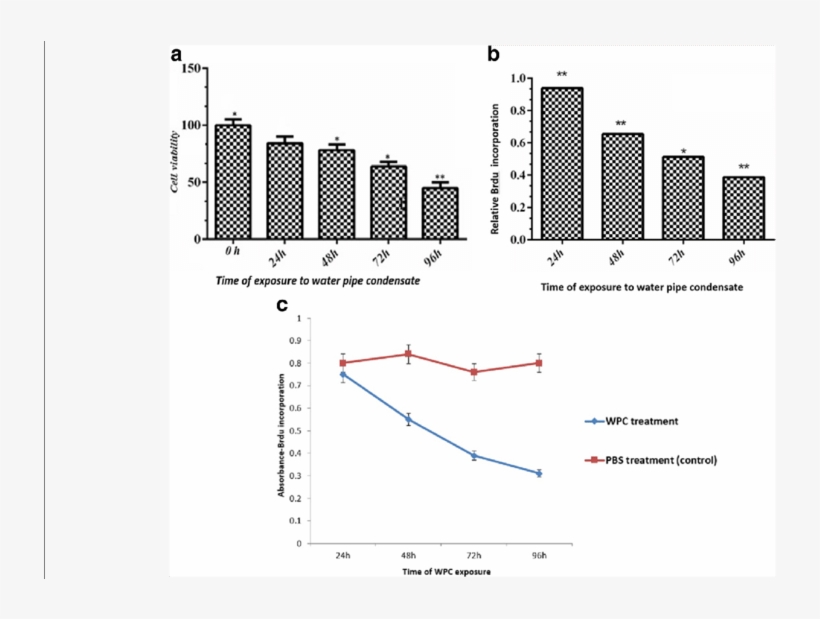 Water Pipe Condensate Suppress The Viability And Proliferation - Cell, transparent png download