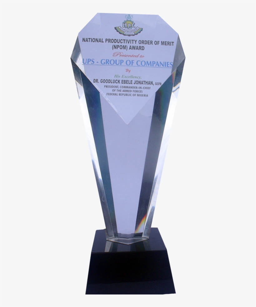 Conferment Of National Productivity Order Of Merit - United Parcel Service, transparent png download