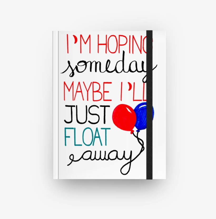 Caderno Float Away - Graphic Design, transparent png download