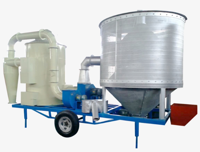 Mobile Small Seed Wheat Maize Corn Rice Paddy Dryer - Mobile Type Maize Dryer, transparent png download