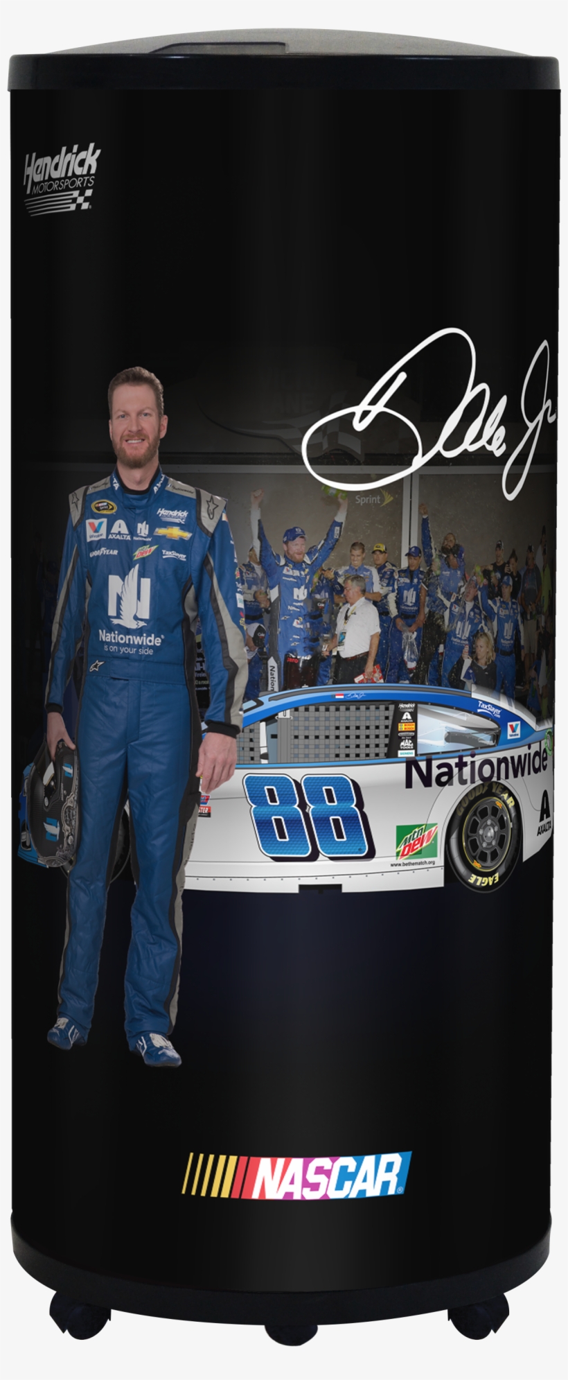 Nascar Ice Barrel Cooler - Dale Earndhart Jr., transparent png download