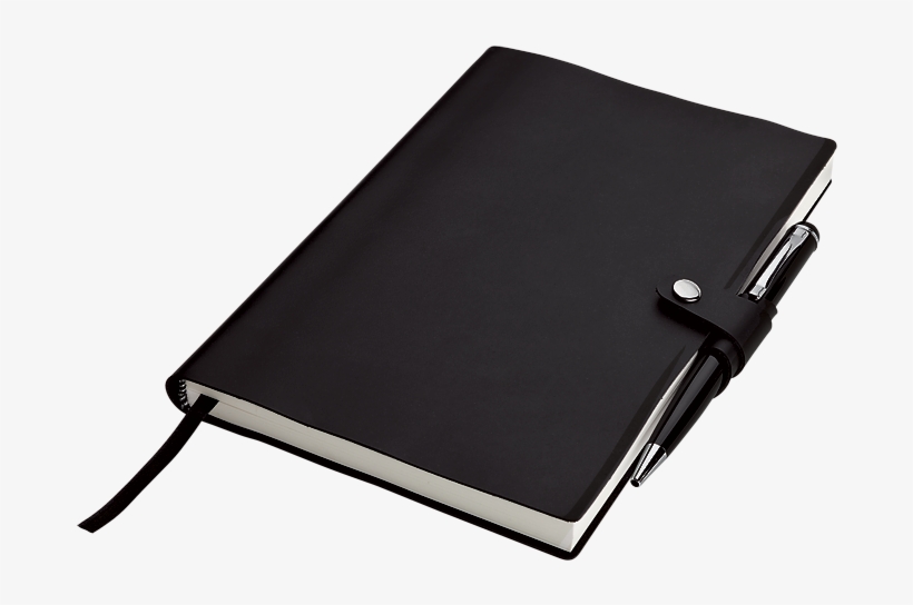 Details Black Notepad With Pen PNG Image Transparent PNG Free