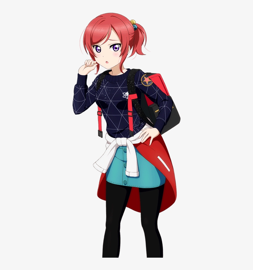 10 Oct - Maki Nishikino Ponytail, transparent png download