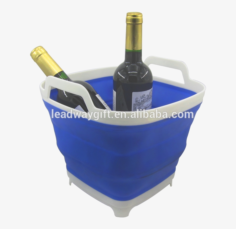 New Collapsible Plastic Bucket, New Collapsible Plastic - Wine Bottle, transparent png download