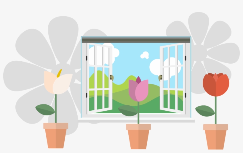 Studies Show That Contact With Nature Has A Positive - Benefits Of Window View Infographic, transparent png download