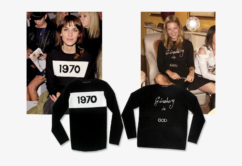 Cult-favorite Products, From Black Soap To Bmws - Ginsberg Is God Jumper, transparent png download