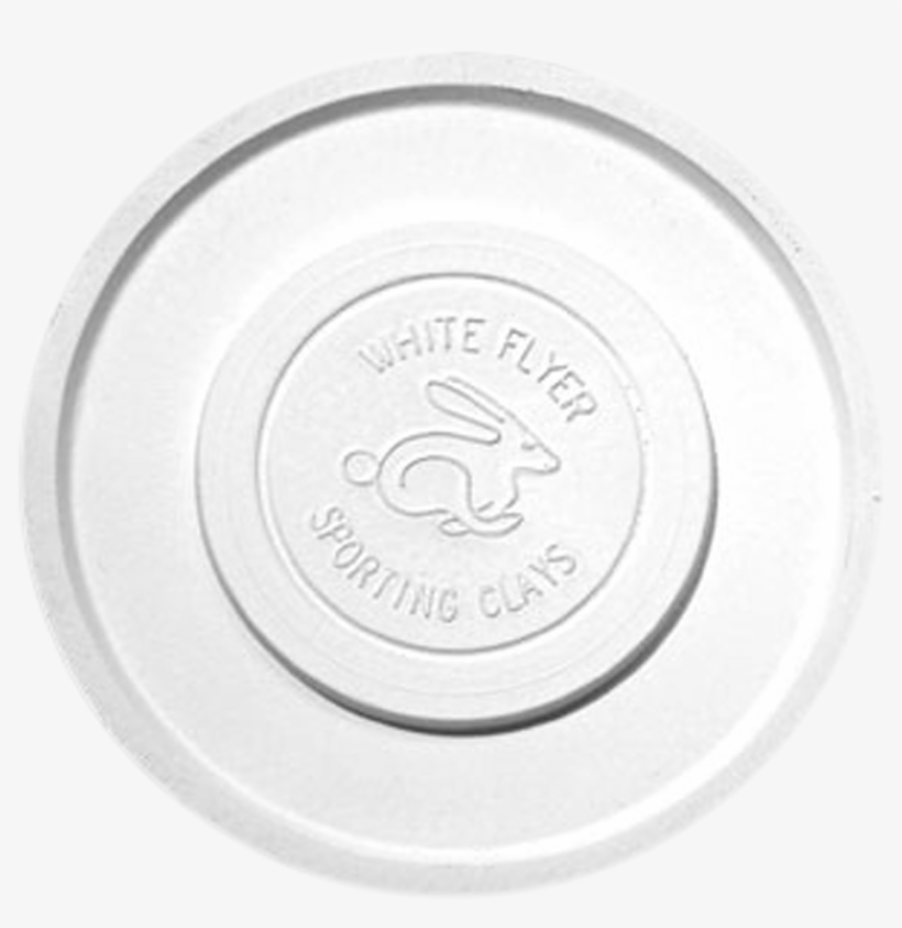 White Flyer White/black Rabbit Clay Target - Schneider Strömbrytare Renova, transparent png download
