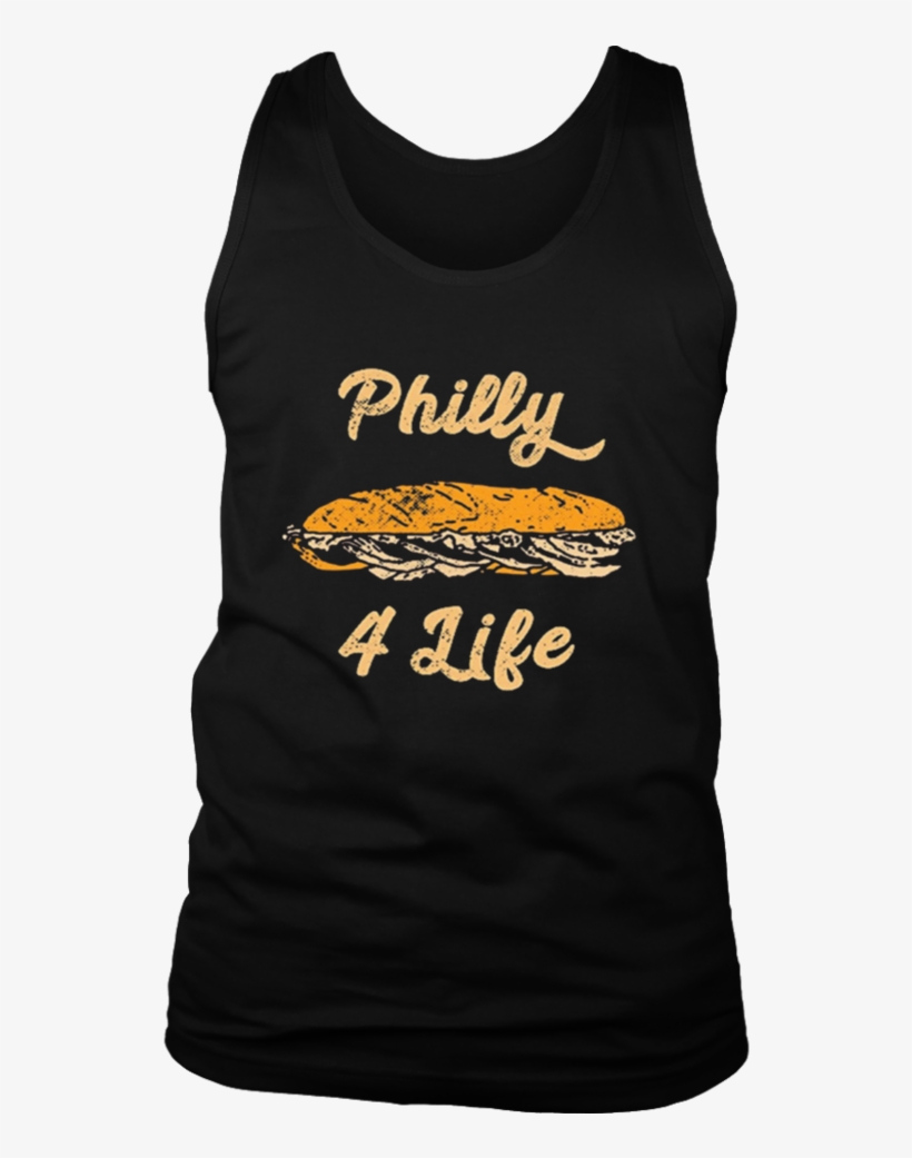 Philly Cheesesteak For Life Philadelphia Sandwich T-shirt - Shirt, transparent png download