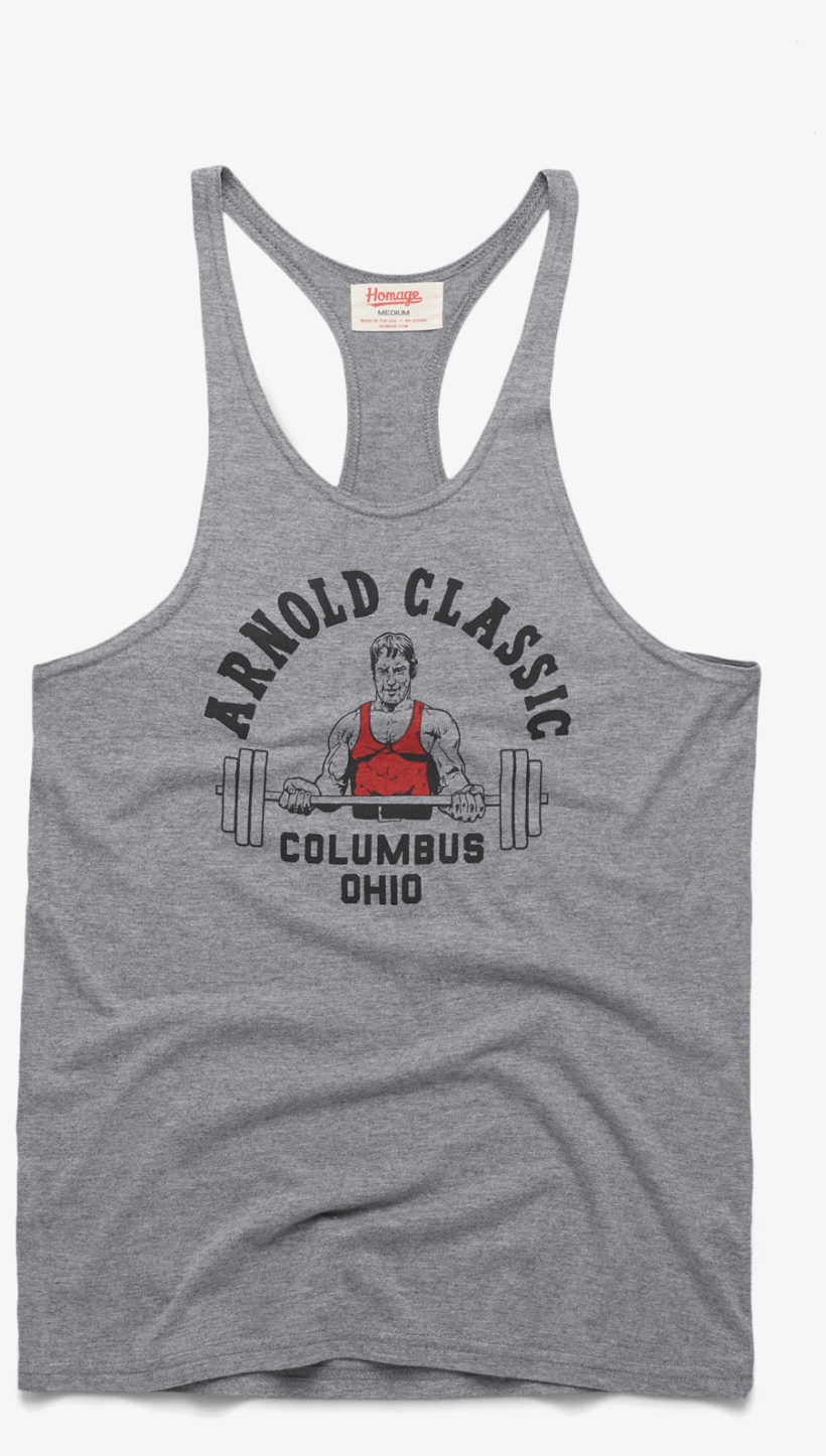 Arnold Classic Biceps Stringer Tank Schwarzenegger - Active Tank, transparent png download
