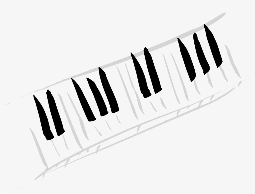 Index Of /hp - Piano Keys Clip Art, transparent png download