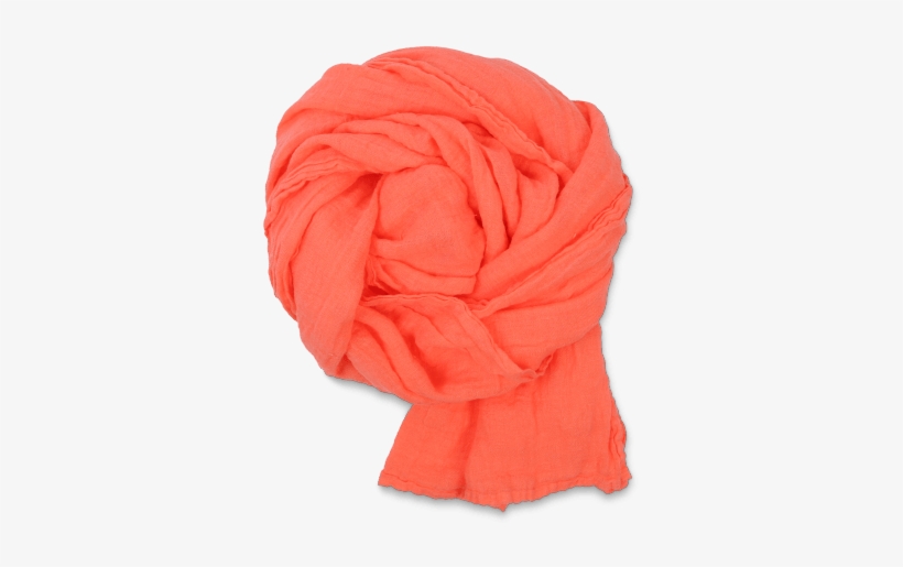 Linen Scarf - Rose Candy - Scarf, transparent png download