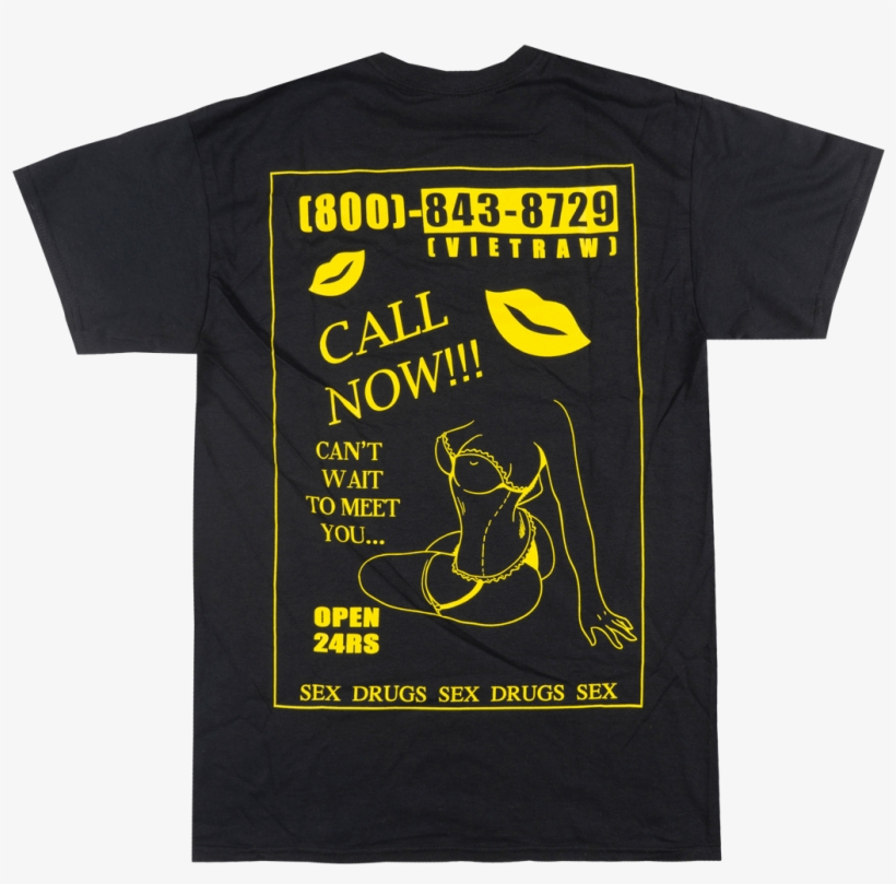 Call Now Tee - T-shirt, transparent png download