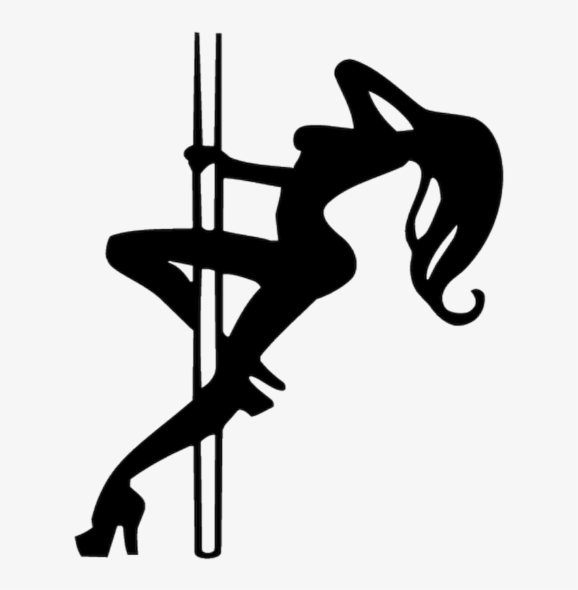 Pole Dance Decal - Support Single Moms Sticker, transparent png download