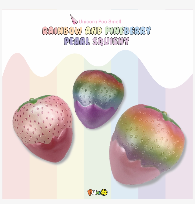Puni Maru Rainbow Strawberry, transparent png download