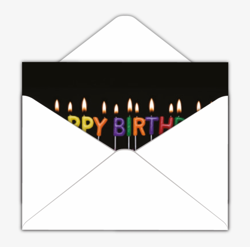 Standard White Envelopes - Happy Birthday, transparent png download