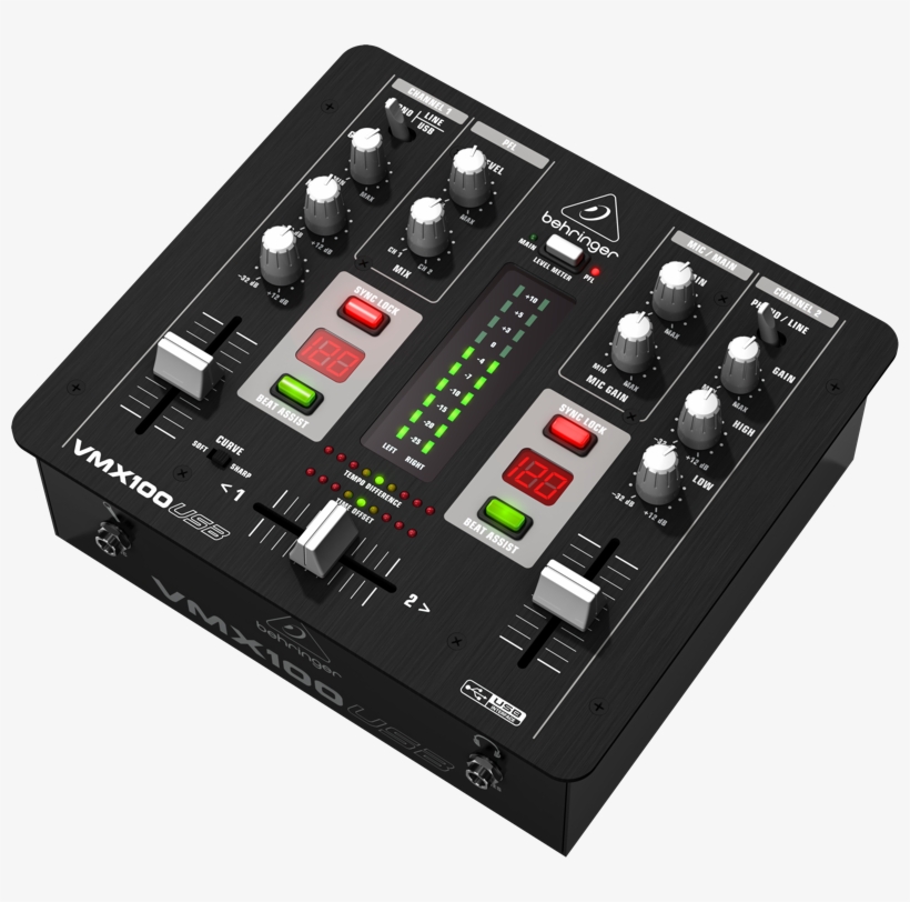 Behringer Vmx100 Usb Pro Mixer, transparent png download