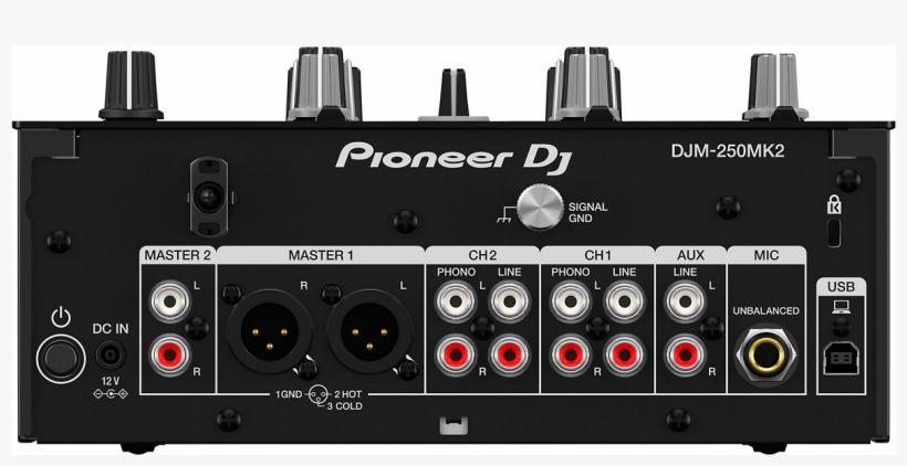 Pioneer Djm 250mk2 2 Channel Dj Mixer With Rekordbox - Pioneer Djm 250 Mk2, transparent png download